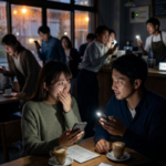 停電するカフェ